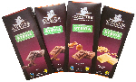 Cavalier Fairtrade Belgian Choc Bars with Stevia 85g