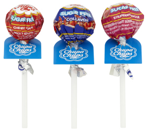 Chupa Chups Sugar Free Lollipop, 11g