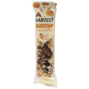 Atkins Harvest Apricot Almond and Coconut 40g bar NEW