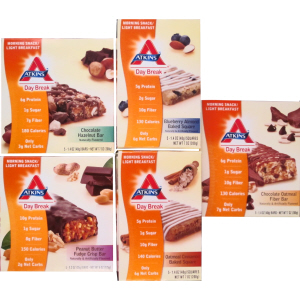 Atkins US Day Break bars, Box of 5 bars