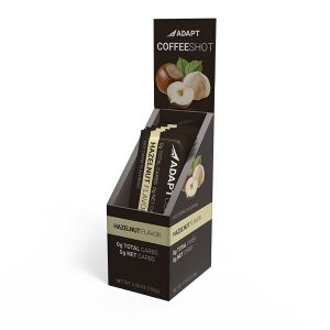 Adapt Hazelnut Coffee Shot 10g Sachets Box of 15
