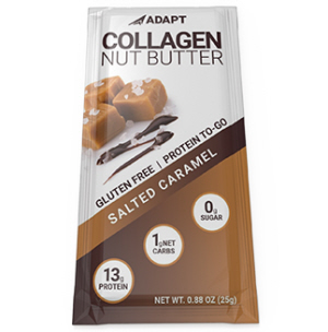 Adapt Salted Caramel Collagen Nut Butter 25g Sachet