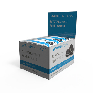 Adapt KetoBar Cookies and Cream 20g Box of 15