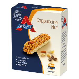 Atkins Cappuccino Nut Box of 5 30g Bars
