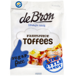 de Bron Fruit & Juice Toffees 90g bag