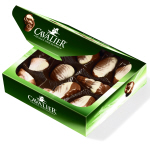 Cavalier Belgian Milk Choc Sea Shells with Stevia 125g box